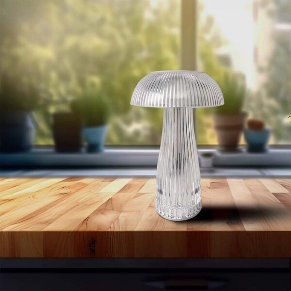 LED Lampada da tavolo ricaricabile dimmerabile LED/1W/5V 3000-6000K 1800 mAh limpido
