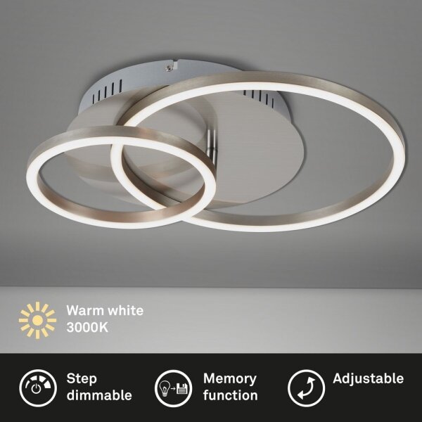 Briloner - Plafoniera LED dimmerabile FRAMES LED/24,5W/230V