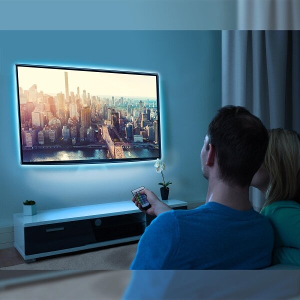 Brilo - Striscia LED RGBW dimmerabile per TV 3m LED/2,5W/USB + DO