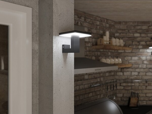 Applique a LED da esterno BARI LED/10W/230V 4000K IP54 antracite