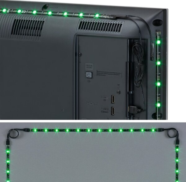 Brilo - Striscia LED RGBW dimmerabile per TV 3m LED/2,5W/USB + DO