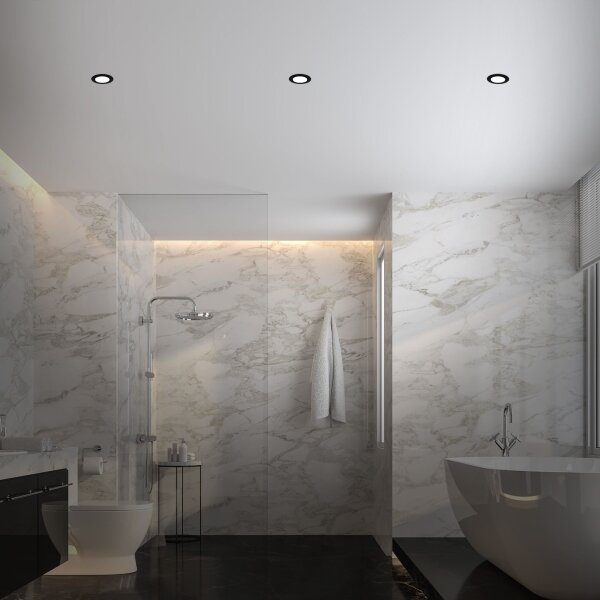 Briloner - SET 3x Lampada LED dimmerabile da bagno LED/4,8W/230V IP44