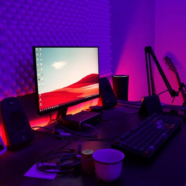 Brilo - LED RGB Striscia dimmerabile 11,5m LED/24W/230V + +TC