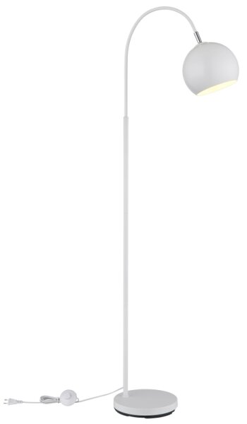 Globo 24779W - Lampada con piedistallo BENNO 1xE27/60W/230V bianco