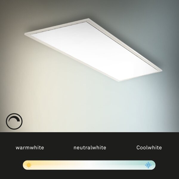 Brilo - Plafoniera LED dimmerabile SLIM LED/24W/230V 100x25 cm + +TC