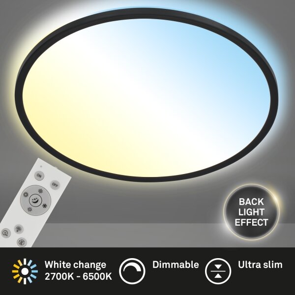 Brilo - Plafoniera LED dimmerabile SLIM LED/31W/230V 2700-6500K + +TC