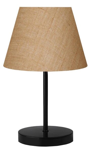Lampada da tavolo AYD 1xE27/40W/230V marrone/nero