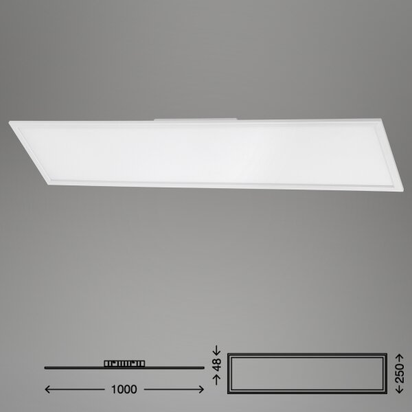 Brilo - Plafoniera LED dimmerabile SLIM LED/24W/230V 100x25 cm + +TC