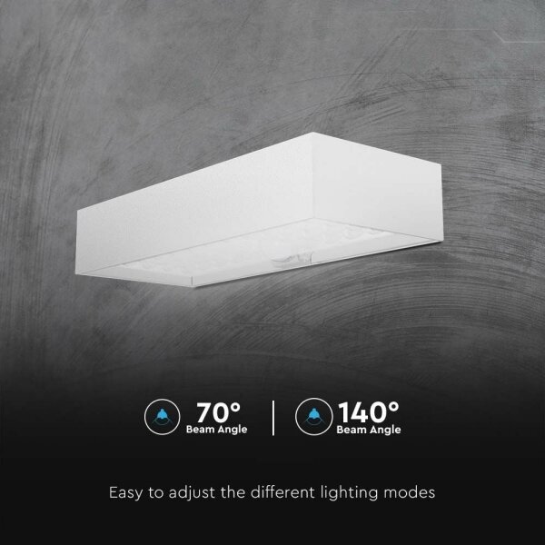 Applique a LED solare con sensore LED/6W/3,7V IP65 4000K bianco