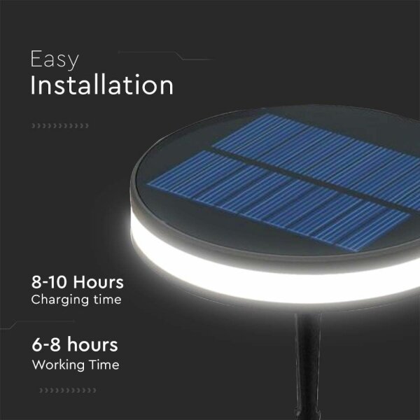 Lampada solare LED da esterno LED/1,8W/3,7V IP54 3000K 1800 mAh