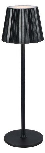 Lampada da tavolo LED dimmerabile ricaricabile 4W 5V 3000-6000K 1800mAh nera