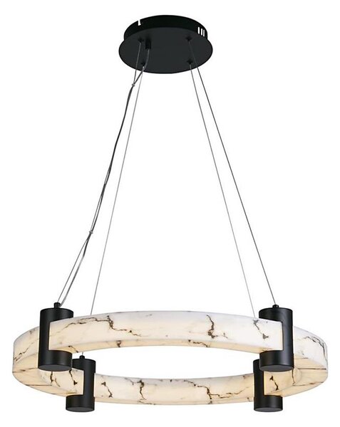 Searchlight 10868-1BK - Lampada a sospensione a LED con cavo MOONBEAM LED/29W/230V