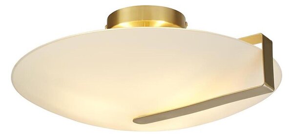Searchlight 73990-3GO - Lampada da soffitto SUNDIAL 3xE27/40W/230V, finitura oro