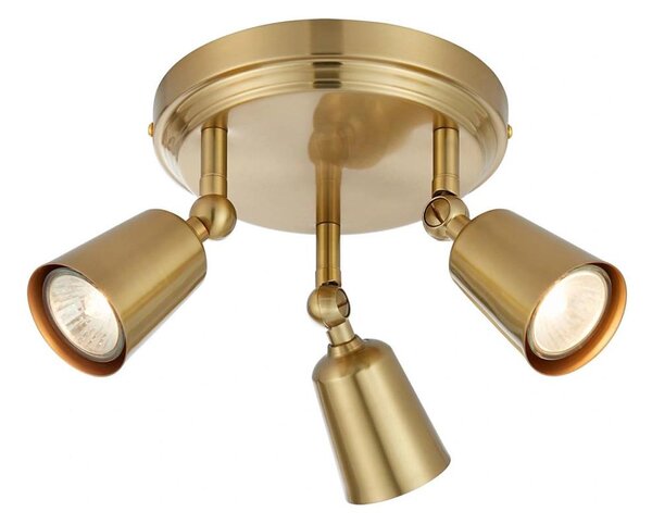 Markslöjd 108980 - Faretto TINY 3xGU10/7W/230V in ottone