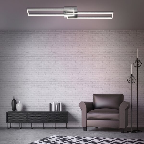 Brilo - Lampadario a plafone LED dimmerabile FRAME 2xLED/20W/230V + +TC