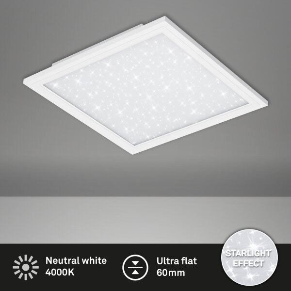 Briloner 7391-016 - Plafoniera LED STARRY SKY LED/22W/230V
