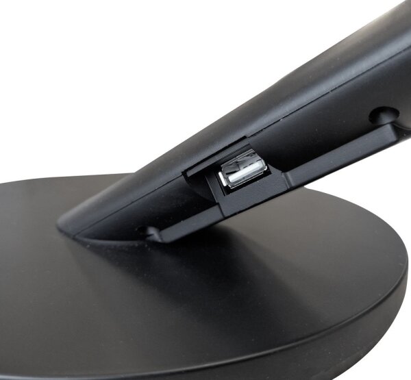Lampada da tavolo LED dimmerabile con funzione Touch OPTIMUM LED/7W/230V 3000/4000/6000K nero
