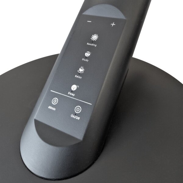 Lampada da tavolo LED dimmerabile con funzione Touch OPTIMUM LED/7W/230V 3000/4000/6000K nero
