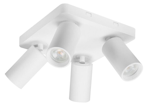 Rabalux 73088 - Faretto YORLI 4xGU10/7W/230V bianco
