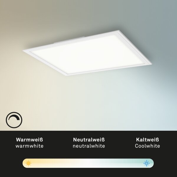 Briloner 7179-016 - Plafoniera LED dimmerabile PIATTO LED/24W/230V + +TC
