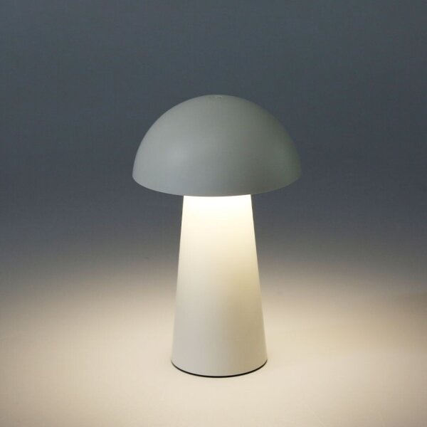 Rabalux 76037 - Lampada LED da esterno MIREO con dimmer touch 1,5W/5V IP44 1200 mAh USB bianca
