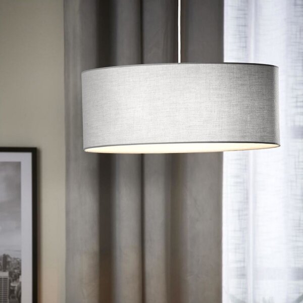 Eglo 79067 - Lampada a sospensione con cavo SITIA 3xE27/60W/230V, grigia