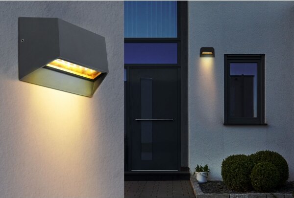 Globo 34175 - Applique a LED da esterno HONNA LED/7W/230V IP54 antracite