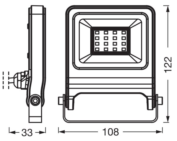 Osram - Proiettore LED ENDURA LED/10W/230V 3000K IP65