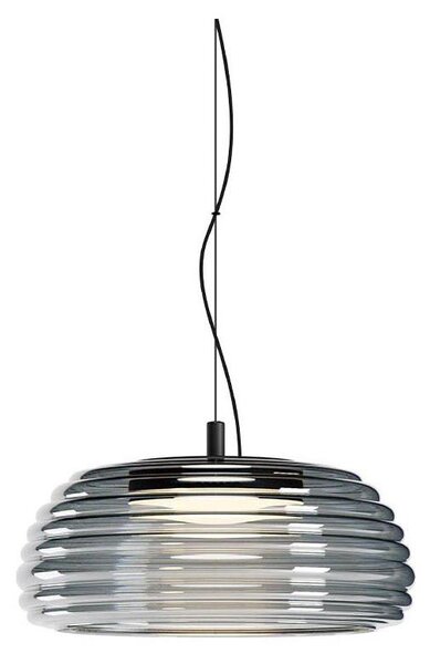 Redo 01-4541 - Lampadario LED dimmerabile sospeso a cavo ONDULA LED/12W/230V nero/fumé