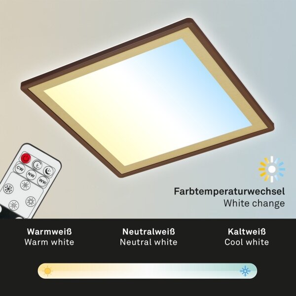 Briloner 7459-417 - Plafoniera LED dimmerabile DECO LED/24W/230V + +TC