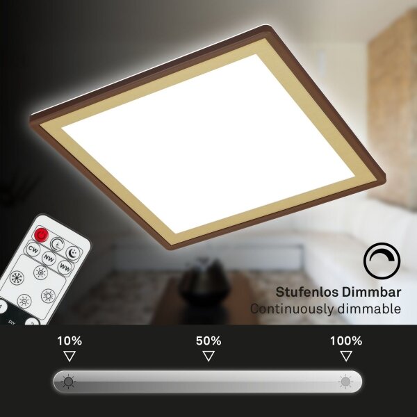 Briloner 7459-417 - Plafoniera LED dimmerabile DECO LED/24W/230V + +TC
