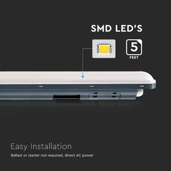 Lampada fluorescente tecnica LED X-SERIES LED/48W/230V 6500K IP65 150 cm