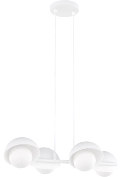 Lampada a sospensione con cavo BOOM 4xG9/8W/230V bianca