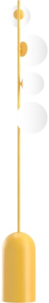 Lampada da terra ETNO 4xG9/8W/230V arancione