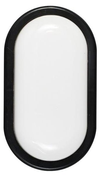 Lampada da parete per esterni a LED/12W/230V IP54 nera