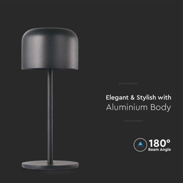 Lampada da tavolo LED dimmerabile LED/1,5W/5V 2700-5700K IP54 nero