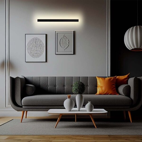 Applique LED da esterno / 23 W / 230 V / 4000 K / IP65 / 141 cm / antracite