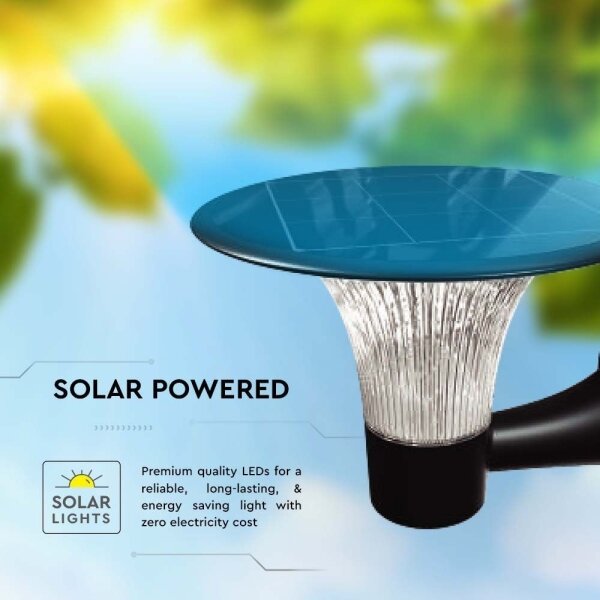 Lampada solare da parete LED 15W 3,2V 4000K/6000K IP65