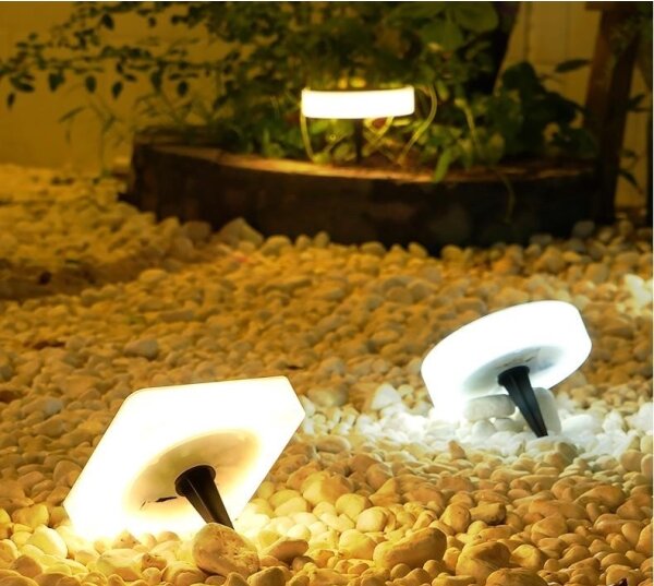 Immax NEO 07910L-LED RGB Lampada solare dimmerabile LED 1W 5V rotonda IP54 Tuya