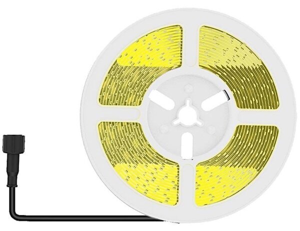 LED Striscia solare dimmerabile LED/1,2W/3,7V 3000K IP67 5m
