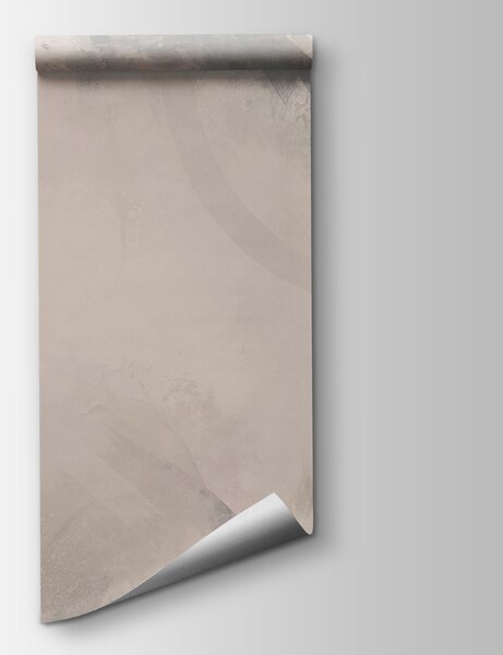 Carta da parati Sfondo bianco e grigio con cerchi bianchi e neri, Carta da parati lastrazione, Carta da parati popolare, t00345 - Tapeko.it