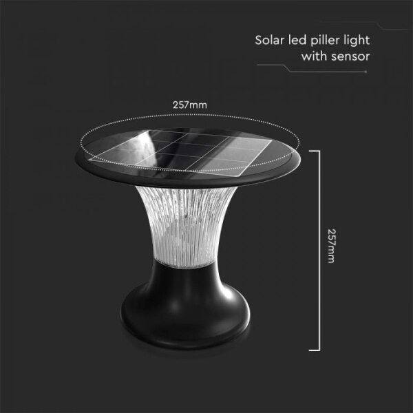 Lampada solare LED con sensore 15W 3,2V 4000K/6000K IP65 6000mAh