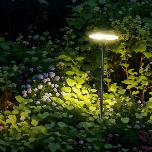 Lampada LED da esterno LED/12W/230V 4000K IP65 antracite