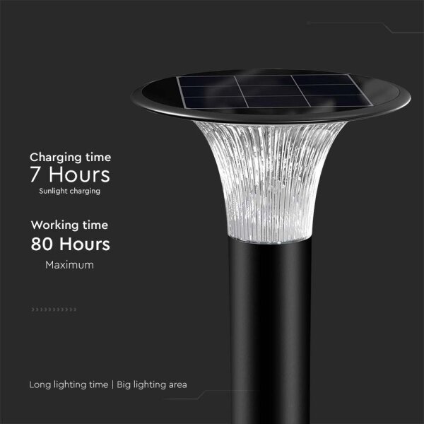 Lampada solare LED con sensore LED/15W/3,2V 4000K/6000K IP65 6000 mAh