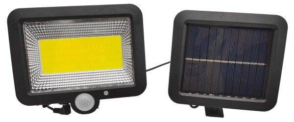 Riflettore LED solare con sensore DUO LED/1W/3,7V 1200 mAh IP44