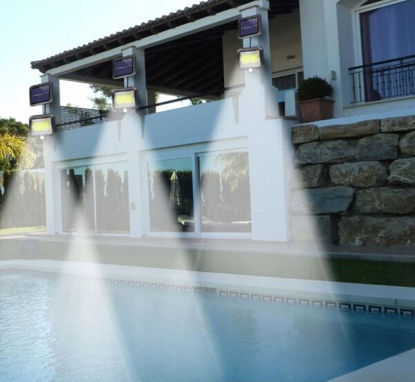 Riflettore LED solare con sensore INTEGRA LED/3W/3,7V IP44 + +TC