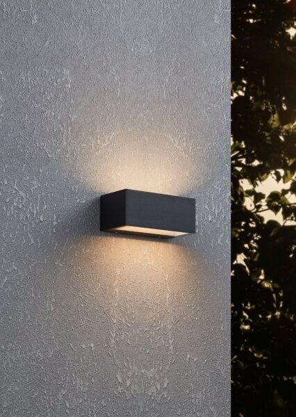 Eglo 900885 - Applique a LED da esterno SPONGANO 2xLED/5W/230V IP65