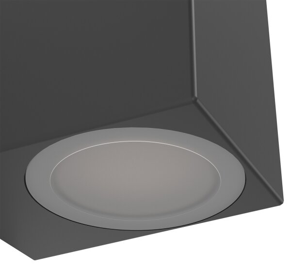 Eglo 900276 - Applique a LED da esterno JABAGA 2xGU10/4,6W/230V IP44