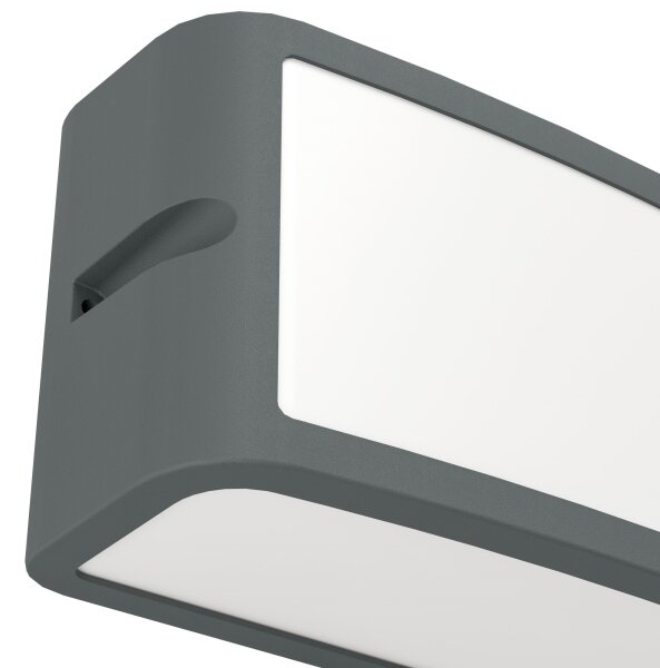 Eglo 900808- Applique a LED da esterno CAMARDA LED/10,5W/230V antracite IP54