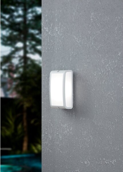 Eglo 900807 - Applique a LED da esterno CAMARDA LED/10,5W/230V bianco IP54